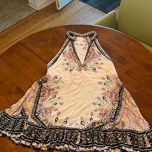 Free people v neck  racer back dress